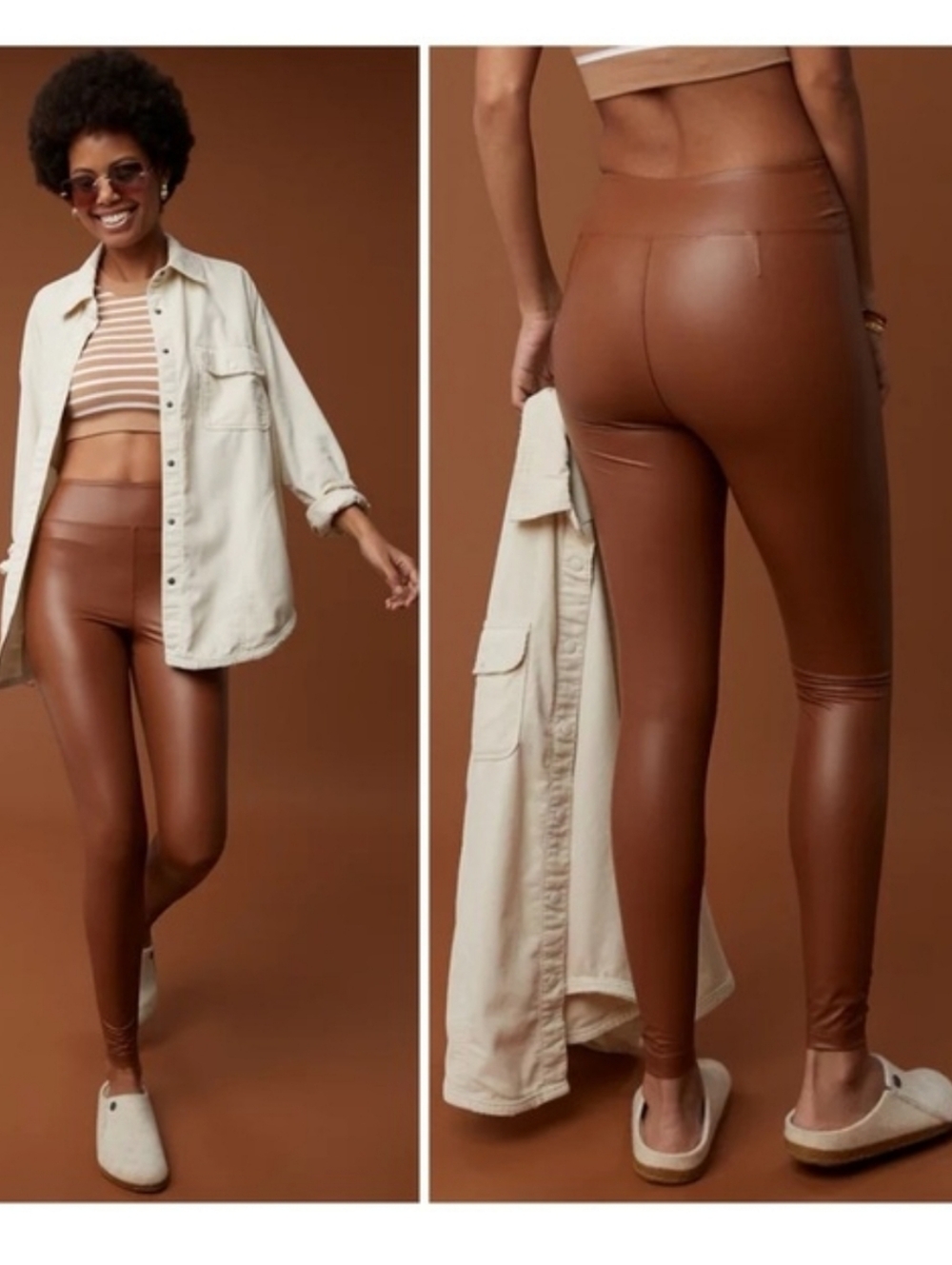 🆕️ Offline by Aerie Real Luxe Faux Leather Leggings